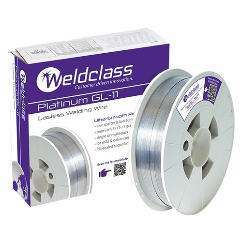 4 x Weldclass GL-11 Gasless Mig Wire - 0.9mm 4.5kg