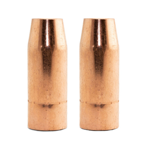 TWECO #1 Style 21-50 MIG Gas Nozzle / Shroud 13mm - 2 Each