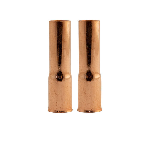 2 x TWECO #2 Style MIG Gas Nozzle / Shroud 16mm Adjustable