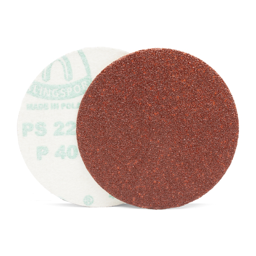 Klingspor 125mm Velcro Backing Sanding Disc Pad PS 22 K  5" 40 Grit - No Dust Holes - 50 Each