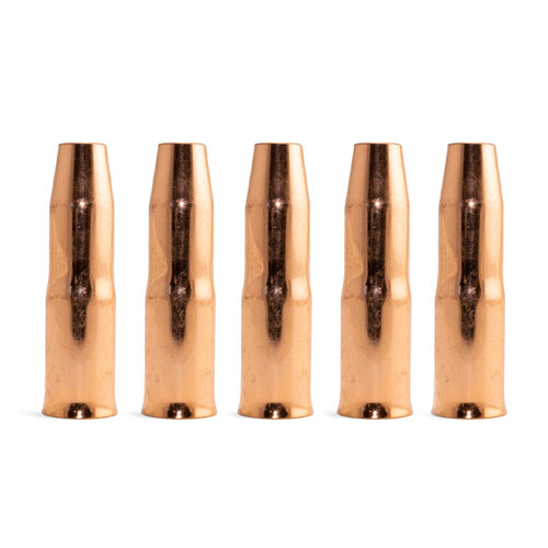 TWECO #4 Style MIG Gas Nozzle / Shroud 13mm Adjustable - 5 Each