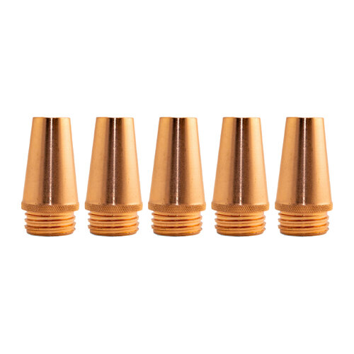 TWECO #5 Style MIG Gas Nozzle / Shroud 13mm - 5 Each