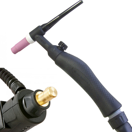 UNIMIG SR-26 4m Scratch start / Lift start TIG Torch with Valve - Dinse 35-50 - WP26