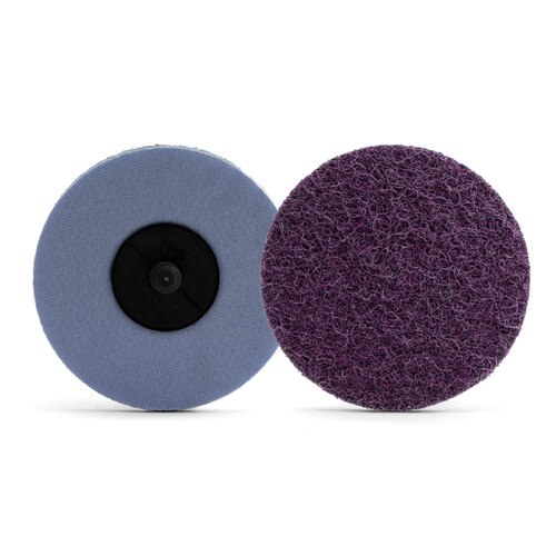 Klingspor 76mm Quick Change Discs QRC 800 Maroon Medium - 25 Each