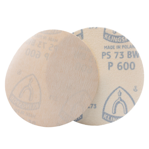 Klingspor PS 73 BWK 600 Grit Abrasive disc 6" 150mm - 100 Each Part # 306614