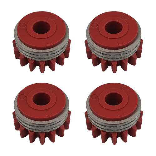 4 x Pack Kemppi 1.0 - 1.2mm Knurled Feeder Drive Roller - Fluxcored MIG Wire
