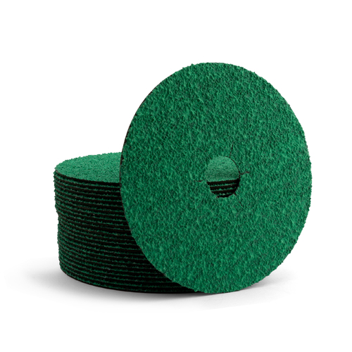 Klingspor FS 966 ACT 125mm Ceramic Resin Fibre Sanding Disc Pad 5" 80 Grit - 25 Each