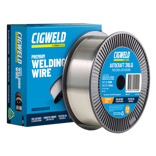 15kg - 1.2mm ER316LSi Stainless Steel MIG Welding Wire Cigweld - 721287
