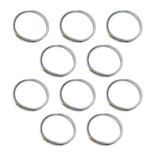 Kemppi MIG Liner Steel White 3.5m - 0.6mm-0.8mm - 10 Each