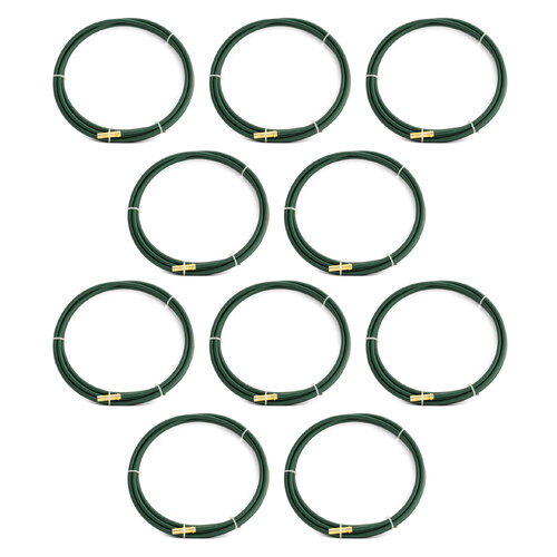 Kemppi MIG Liner Steel Green 3m - 1.6mm-2.0mm - 10 Each