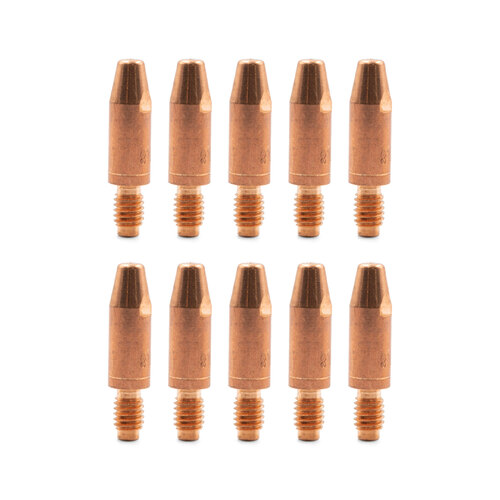 MIG Contact Tips - 1.2mm FRONIUS Style - 10 pack - M6 x 6 x 1.2mm 