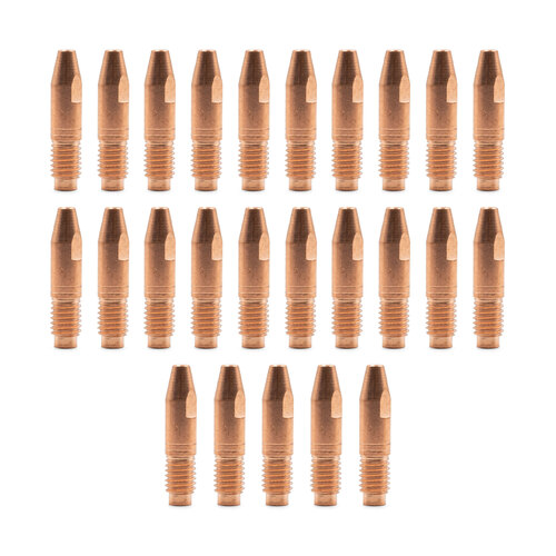 MIG Contact Tips - 0.8mm FRONIUS Style - 25 pack - M8 x 8 x 0.8mm 