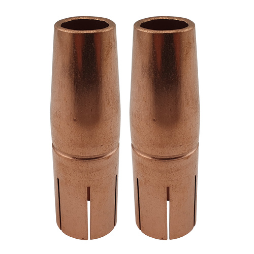 Fronius Style MIG Gas Nozzle / Shroud 15mm Ø - 79mm Long - 2 Pack