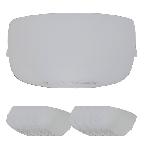 3M Speedglas 9000 & 9002 Hard Coated Outside Cover Lens - 10 Each