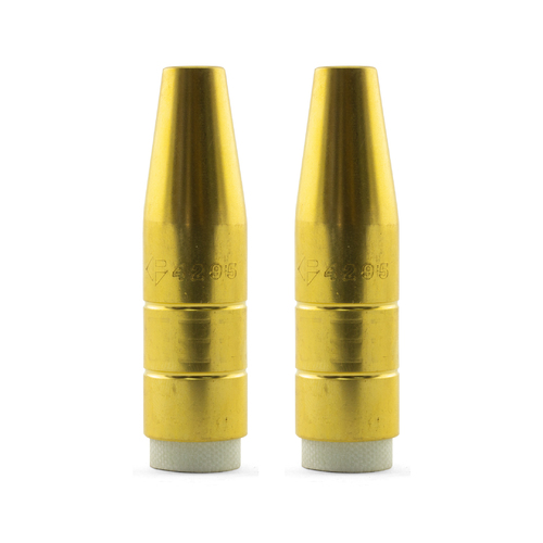 Bernard 300 Amp MIG Nozzle / Shroud 4295 Pipeline - 2 Pack