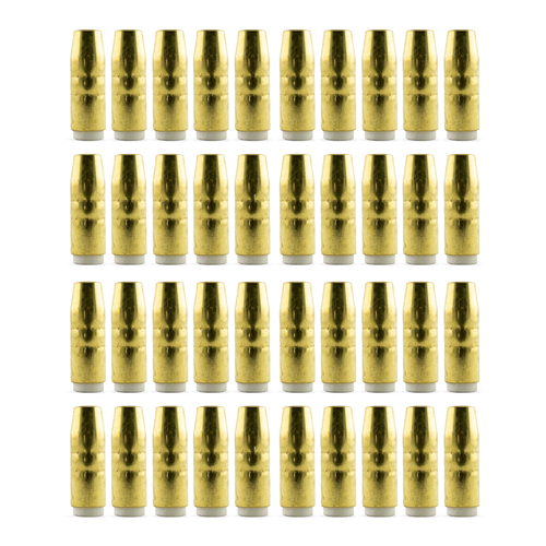 Bernard 300 Amp MIG Nozzle / Shroud 4392 Tapered - 40 Pack