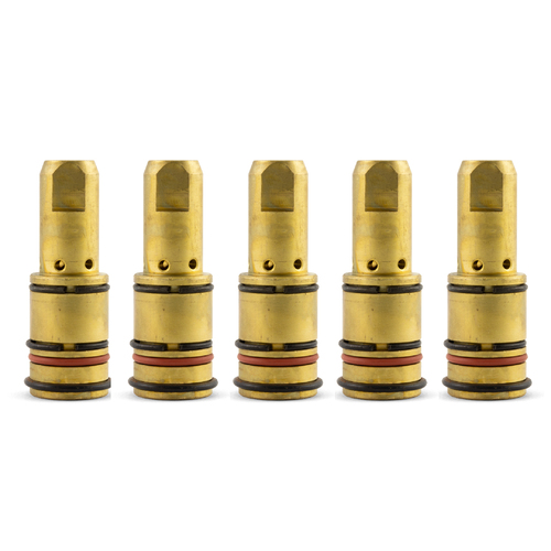 5 Pack of Bernard MIG Gas Diffuser / Head 4435 for Short Contact Tips