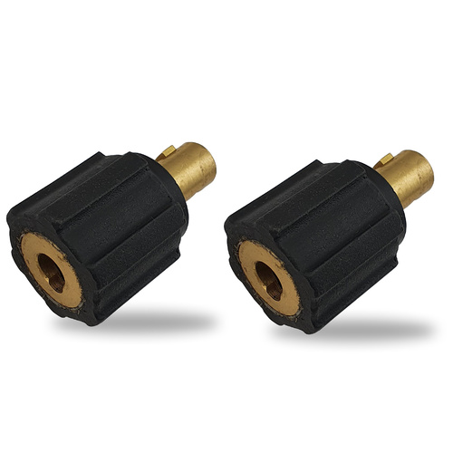 2 x UWELD Dinse Adapter Cable Plug Expander / Reducer - Dinse 10-25 to 35-50