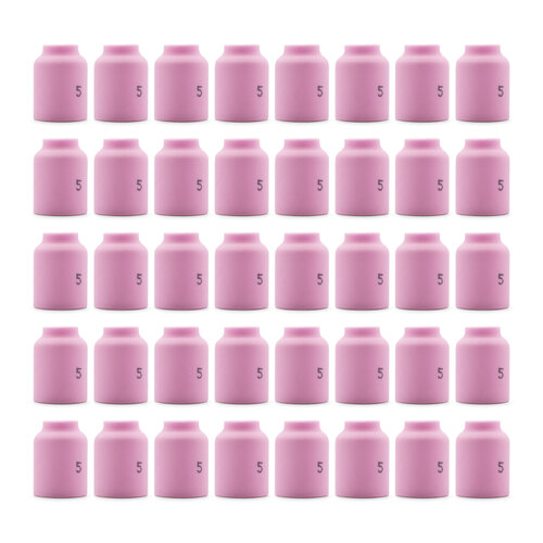 TIG Ceramic Cup / Nozzle Gas Lens #5 - 40 Each - WP-9 / 20