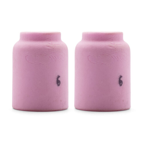 TIG Ceramic Cup / Nozzle Gas Lens #6 - 2 Each - WP-9 / 20