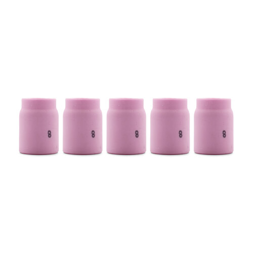 TIG Ceramic Cup / Nozzle Gas Lens #8 - 5 Each - WP-9 / 20