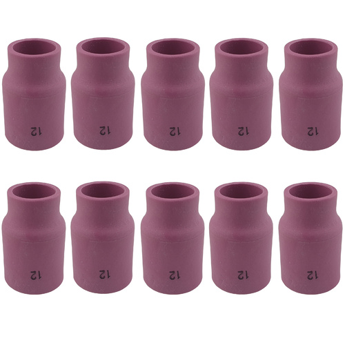 40 x TIG Ceramic Cup Nozzle #12 GAS LENS LARGE DIAMETER