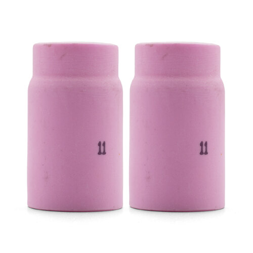 WP-17 | 18 | 26 TIG Ceramic Cup / Nozzle #11 Gas Lens - 2 Each
