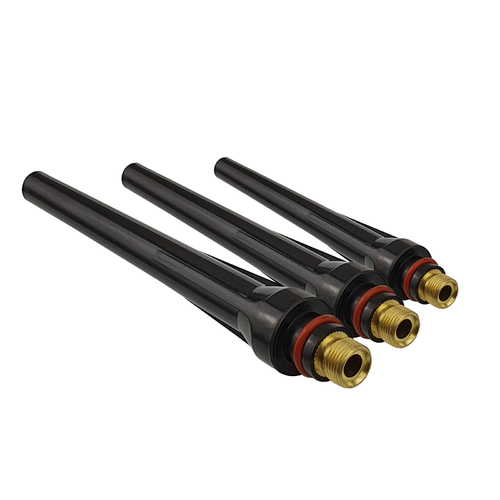 3 x WP17 | 18 | 26 - Long - TIG Torch Back Cap - Bulk Pack 57Y02