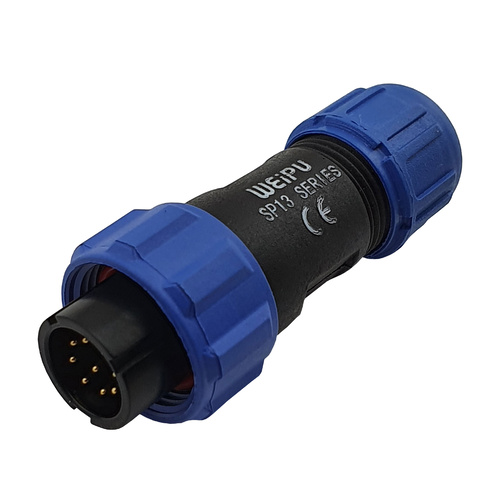 9 Pin AERO Plug to Suit Bossweld 9 Pin Machines 