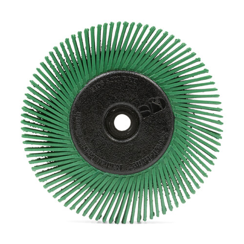 3M 61500151461 150mm x 12mm Scotch-Brite 50 Grit Angled Radial Bristle Brush