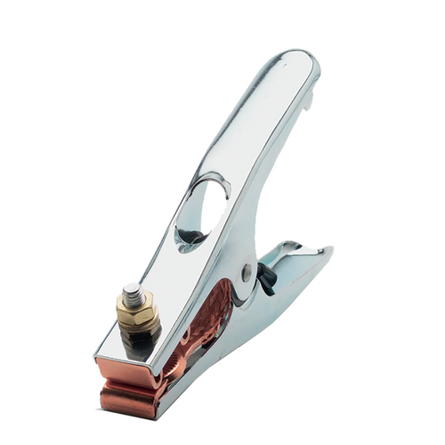 Cigweld Earth Clamp 600A Spring Type Heavy Duty, Copper Shunt