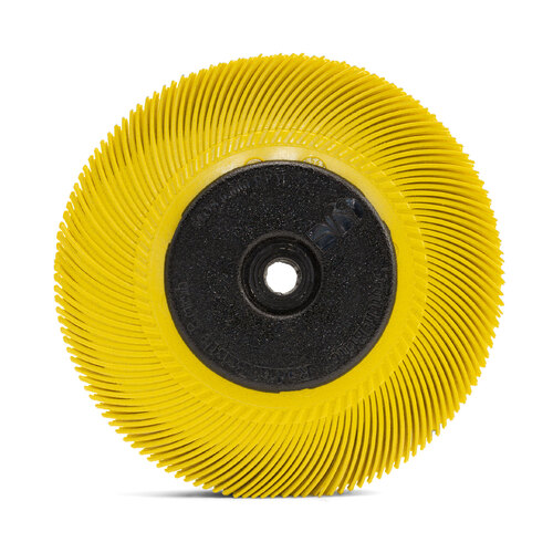 3M 61500187770 150mm x 12mm Scotch-Brite 80 Grit Curved Radial Bristle Brush