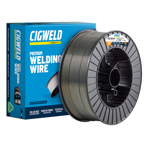 15kg - 1.2mm 316LT Cigweld Verti-Cor Flux Cored Steel Welding Wire