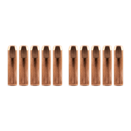 Bernard Style MIG Contact Tips - 1.6mm - 10 pack - Short 32mm
