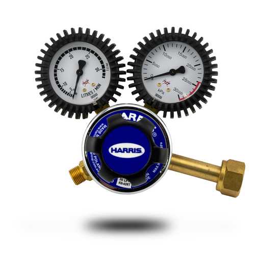Harris 825 Carbon Dioxide Co2 Flow Regulator Side Inlet 0-30lpm