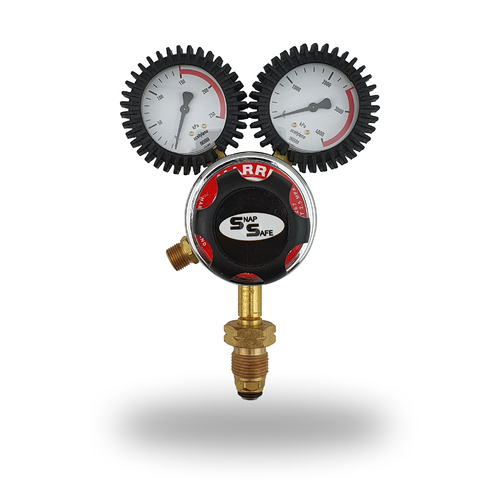 Harris 825 Acetylene Regulator - 0 to 150 KPA - Vertical Inlet