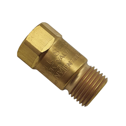 Harris Right Hand Check Valve Adaptor Hose End 5/8" to 9/16" Oxygen Gas