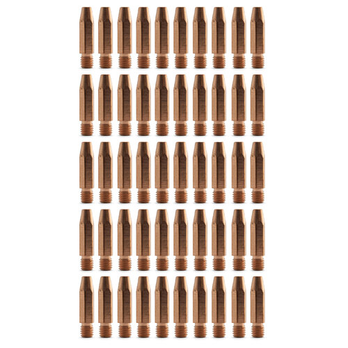 Kemppi Style MIG Contact Tips CuCrZr - M8*35*1.0mm - 100 Each