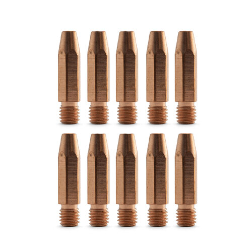 Kemppi Style MIG Contact Tips CuCrZr - M8*35*1.0mm - 10 Each