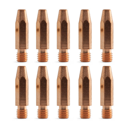 Kemppi Style MIG Contact Tips E-CU Aluminum - M8*35*1.2mm - 10 Each