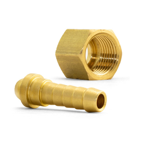 Harris Right Hand 8mm Barbed Nut and Tail - 5/8 UNF