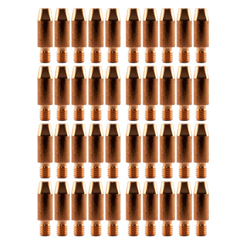 Kemppi Style MIG Contact Tips - M6*28*0.6mm - 100 Each