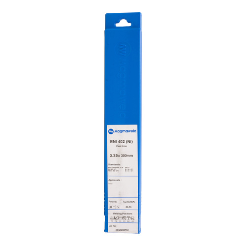 MAGMAWELD ENi99 - Cast Iron Nickel 3.2mm Stick Electrodes - 400g Pack