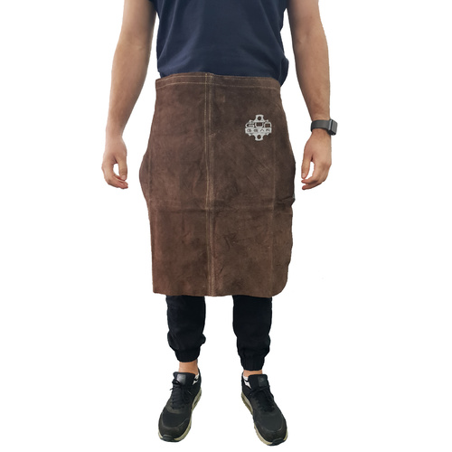 Leather Welding Apron - Half Apron - Split Cowhide 