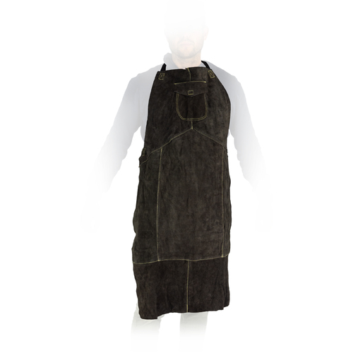 5 x XL Leather Welding Apron - Split Cowhide - Bulk saver pack
