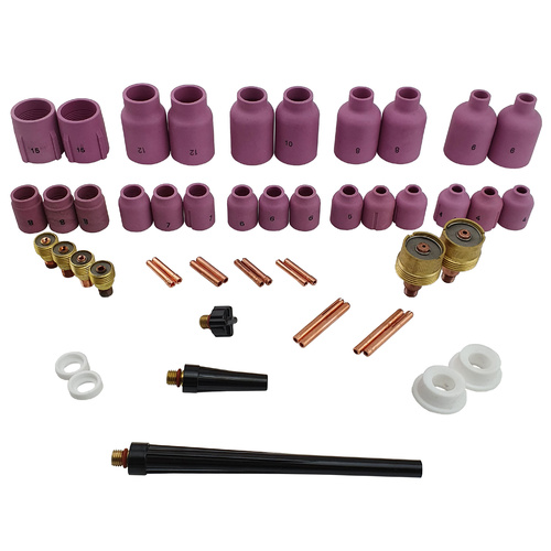 50 Piece BIG TIG Gas Lens Combo - WP9 | 20 - Variety Pack