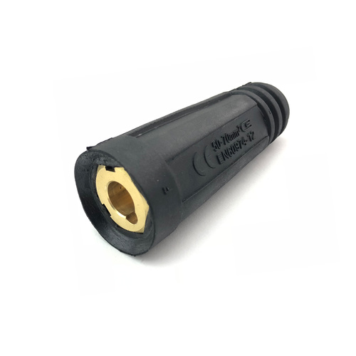 Dinse Female Welding Cable Socket to Suit 50-70mm Square Cable 300-400 Amp