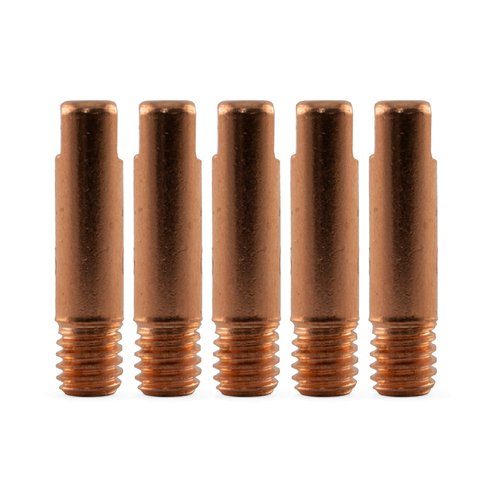 Binzel Style MIG Contact Tips 1.2mm - 5 pack - M6 x 6mm x 1.2mm