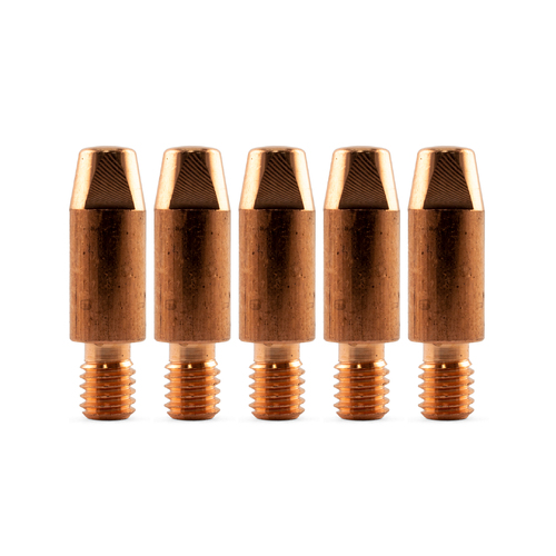 Binzel Style MIG Contact Tips - 1.2mm - 5 pack - M6 x 8mm x 1.2mm