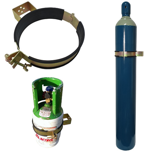 10x Gas Bottle Holders | Restraint (Size 229mm - 248mm) Suits G Size Welding Bottle Steel